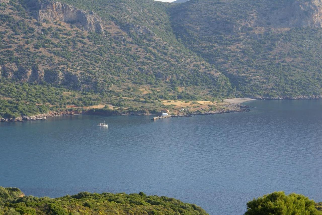 Вилла Window To The Aegean Velanidia Экстерьер фото