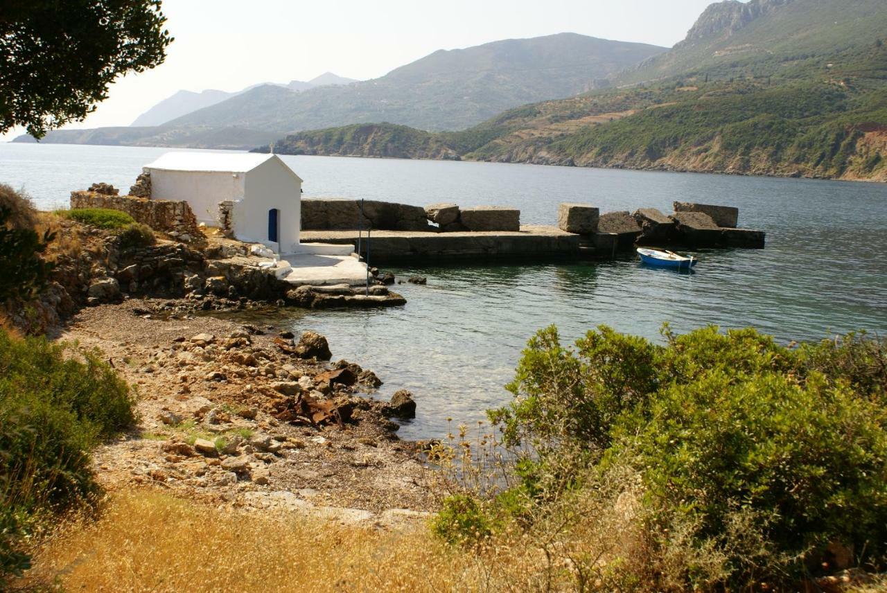 Вилла Window To The Aegean Velanidia Экстерьер фото