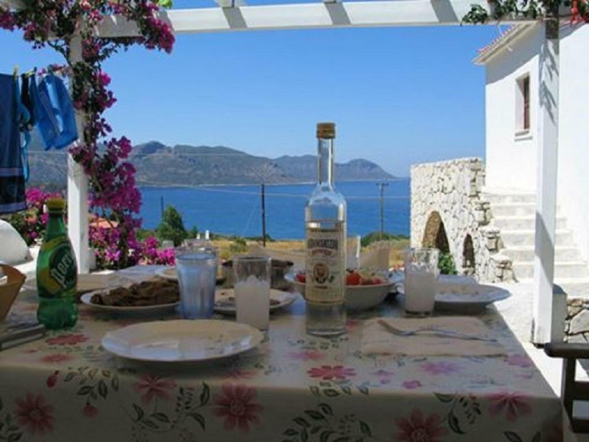 Вилла Window To The Aegean Velanidia Экстерьер фото
